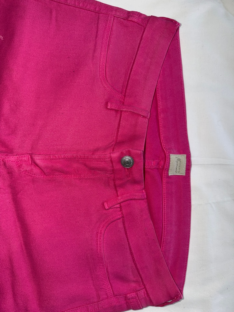 Guess By Marciano Hot Pink Skinny Jeans